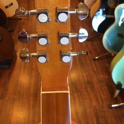 Luna Lap Steel Guitar Weissenborn Style Hawaiian Mahogany image 5