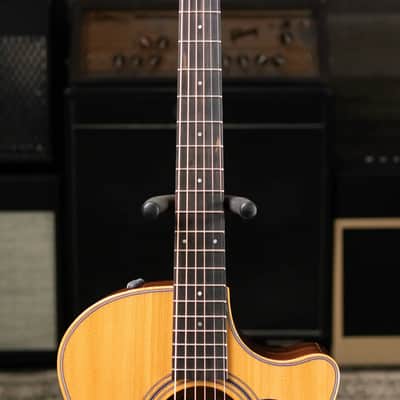 Taylor 414ce Studio Grand Auditorium Acoustic/Electric Guitar - Natural with Gig Bag image 4