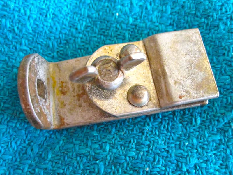 Vintage Cowbell Mount Bracket Part image 1