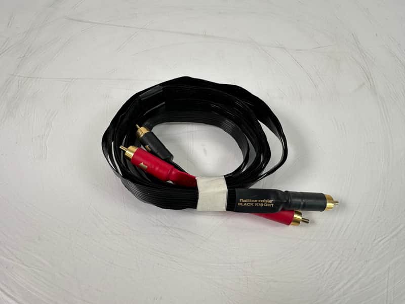 Nordost Black Knight RCA Cables; 2m Pair Interconnects image 1