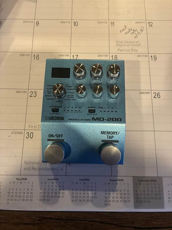 Boss MD-200 Modulation Multi-Effect 2019 - Present Blue image 1
