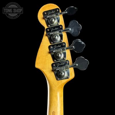 Vintage 1975 Fender Jazz Bass 3-Color Sunburst w/non original case TSU25058 image 20