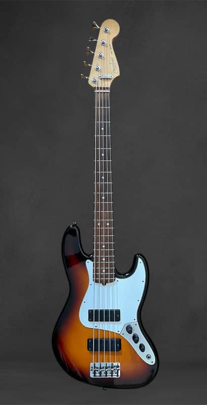 1995 Fender American Standard Jazz Bass V with Bartolini Pickup System image 1