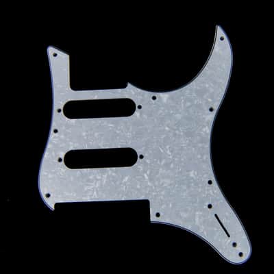 Custom Guitar Pickguard For YAMAHA Pacifica 112V PAC112V, 4Ply White Pearloid