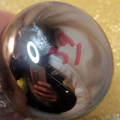 Sylvania 1% Tight Matched JAN-CHS-5932 tNOS AT1000 TESTED Vacuum Tube military black plate rugged 6L6 Beam Power Tetrode 1950-1958 image 7