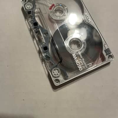 TDK  MA-XG 90 Minute Audio Cassette Tape Vintage 1980’s Type IV Metal Alloy image 4