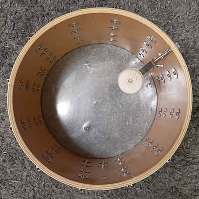 1990's Ludwig Green/Silver Duco 2PC Mach Lug Drum Set (20"x14" BD + 14"x12" FT) image 16