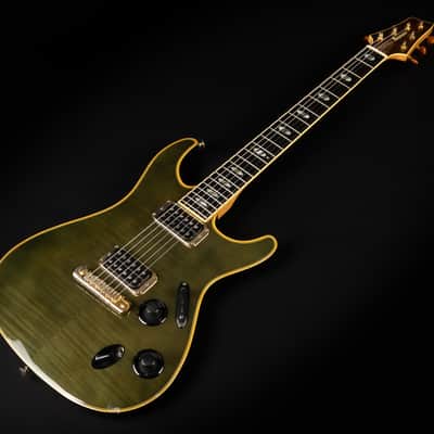 1998 Ibanez S-Classic SC620 - Black Green | Vintage Japan Premium