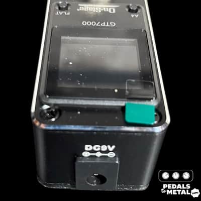 On-Stage GTP7000 Mini Chromatic Tuning Pedal 2010s - Black X9510 image 3
