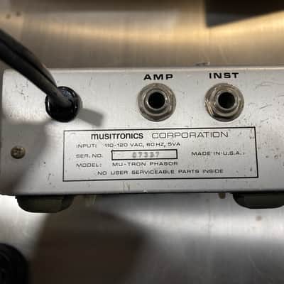 Musitronics Mutron Phaser Year unknown image 2