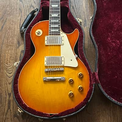 RARE! 1999 Gibson Custom Shop Historic 40th Anniversary ‘59 Les Paul Standard Reissue R9 PLAIN TOP! w/ OHSC & COA image 24
