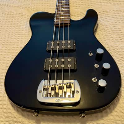G&L USA ASAT Electric Bass Guitar - Jet Black image 11