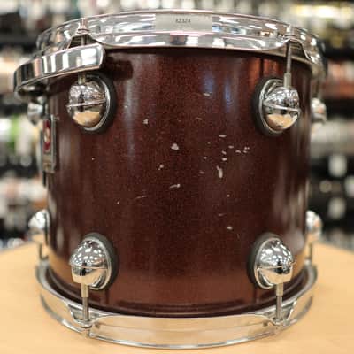 Used Premier Genista 10x12" Tom (Bronze Sparkle Lacquer) image 8