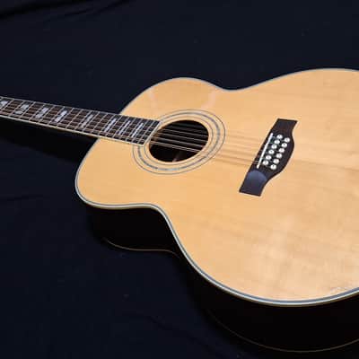 Sakura Super Jumbo 12 String - Natural Gloss-Nice! image 2