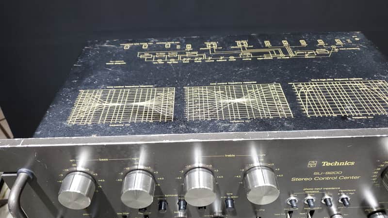 Technics Stereo Control Center SU-9200 and Stereo Amplifier SE