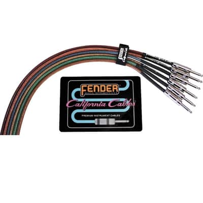 Fender Vintage 18’ California Cable - Lake Placid Blue - 099-0418-002 - Mid-90’s - Discontinued image 8