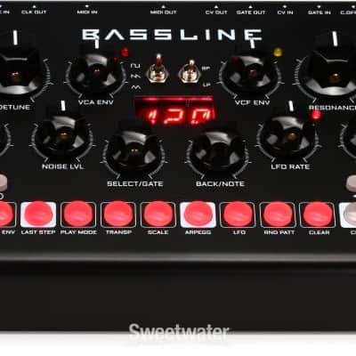 Erica Synths Bassline DB-01 Desktop Bassline Synthesizer (BassDB01d2) image 2
