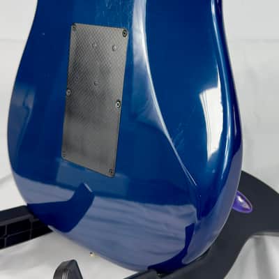 Fender Acoustasonic Deluxe Acoutic Electric Guitar Body 2003 - Blue image 14