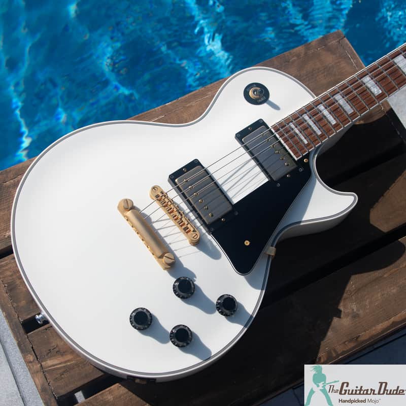 2016 Burny RLC-95 -Single Cutaway - Les Paul Custom Style - | Reverb