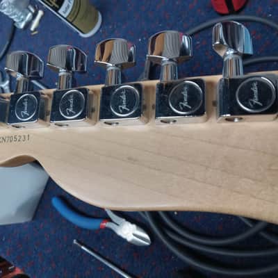 Fender California Fat Telecaster with Maple Fretboard (1997) in Sunburst w/hardshell case image 15