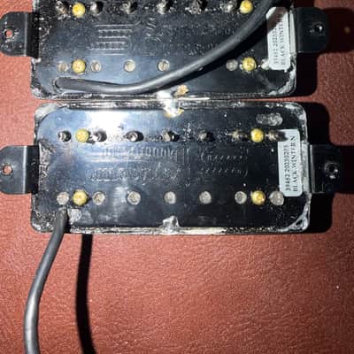 Seymour Duncan Black Winter 7-String Humbucker Set 2010s - Black image 2