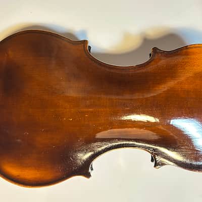 Vintage 4/4 Unlabeled Copy of Antonio Stradivarius 1905-1910 - Dark Finish image 10