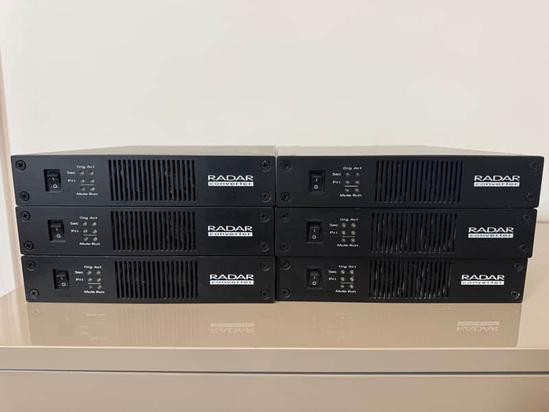IZ Radar Converter Dante w/ 16 channels of 192khz ULTRA Nyquist cards image 1