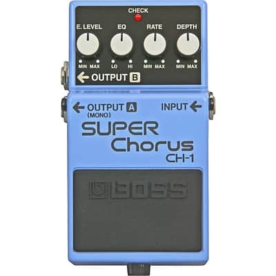 BOSS  CH-1 Super Chorus Effects Pedal 2024 - Blue image 3