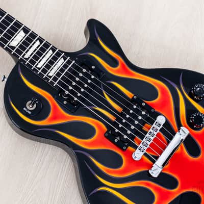 1997 Gibson Les Paul Studio Tak Matsumoto Fireball Flame w/ Case, Yamano image 7