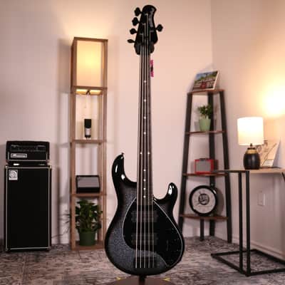 MusicMan Stingray Special 5 Strings HH - Ebony Fingerboard, Smoked Chrome image 14