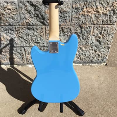 Squier Sonic Mustang HH California Blue (Blemish/Relic) image 6