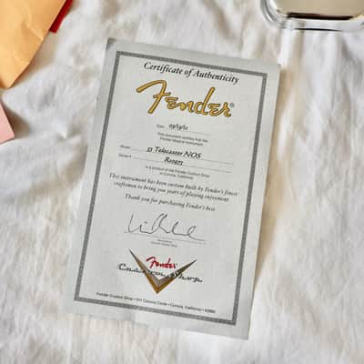 Fender Custom Shop 53 Telecaster NOS image 9