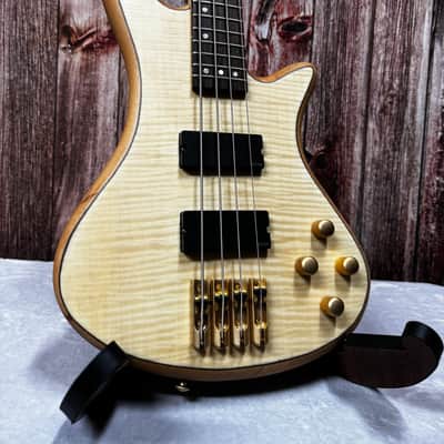Schecter Stiletto Custom-4 Natural Satin image 1
