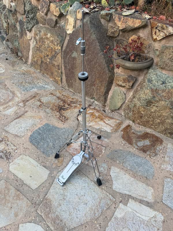 Pearl H830 Demon Style Double Braced 3-Leg Hi-Hat Stand 2010s - Chrome image 1