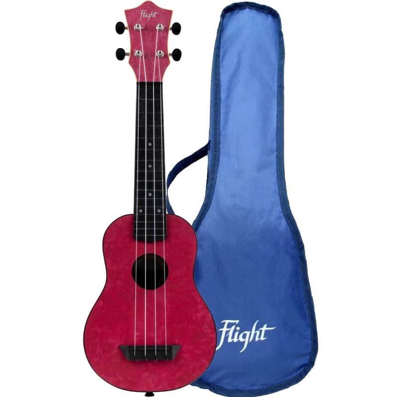 Flight TUS65 Ruby Soprano Travel Ukulele New image 1