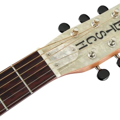 Gretsch G9201 Honey Dipper Round-Neck, Brass Body Biscuit Cone Resonator Guitar, Shed Roof Finish image 9