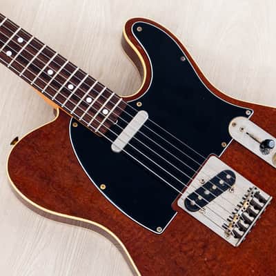 1984 Tokai Breezysound TTE60 TM T-Style Custom Vintage Guitar Tortoiseshell Mahogany w/ Tweed Case image 7