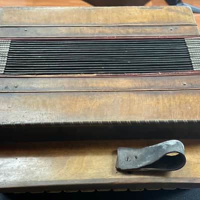 Antique Cav. Paolo Soprani Early 1900s Accorion - Wood image 9