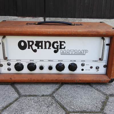 1969 Orange Matamp model 100  99% original ultra rare gem dont miss it image 1