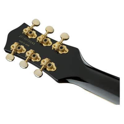 Gretsch G6131T-62 Vintage Select '62 Jet 6-String Right-Handed Electric Guitar with Bigsby, Ebony Fingerboard, and TV Jones Classic Pickups (Vintage Firebird Red) image 6
