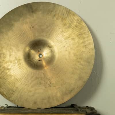 1970s Zildjian 18" A Thin Stamp Crash Cymbal 1610g image 2