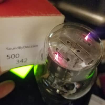 NU National Union 5U4G AT1000 TESTED Vacuum Tube hanging filament rectifier 1936-1942 image 3