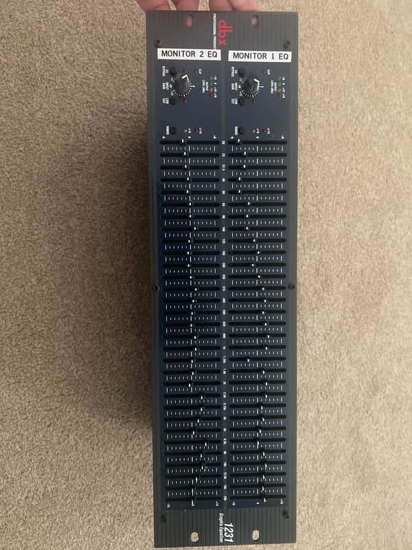 dbx 1231 Dual Channel 31-Band EQ 2010s - Black image 1
