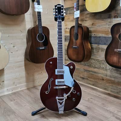 Gretsch G6119T Players Edition Tennessee Rose MIJ - Rosewood Fingerboard, Dark Cherry Stain image 2