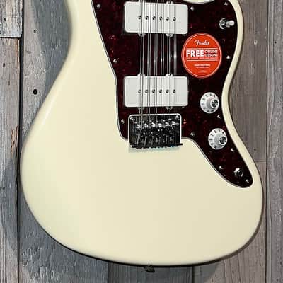 New Squier Paranormal Jazzmaster XII - Olympic White, Killer 12 String Jazzmaster! Comes Pro Set Up! image 3