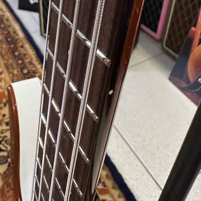 Danelectro Long Horn 58 Bass LEFTY ZURDO ( Super Limited) W/ Foam Case Copper Burst image 14
