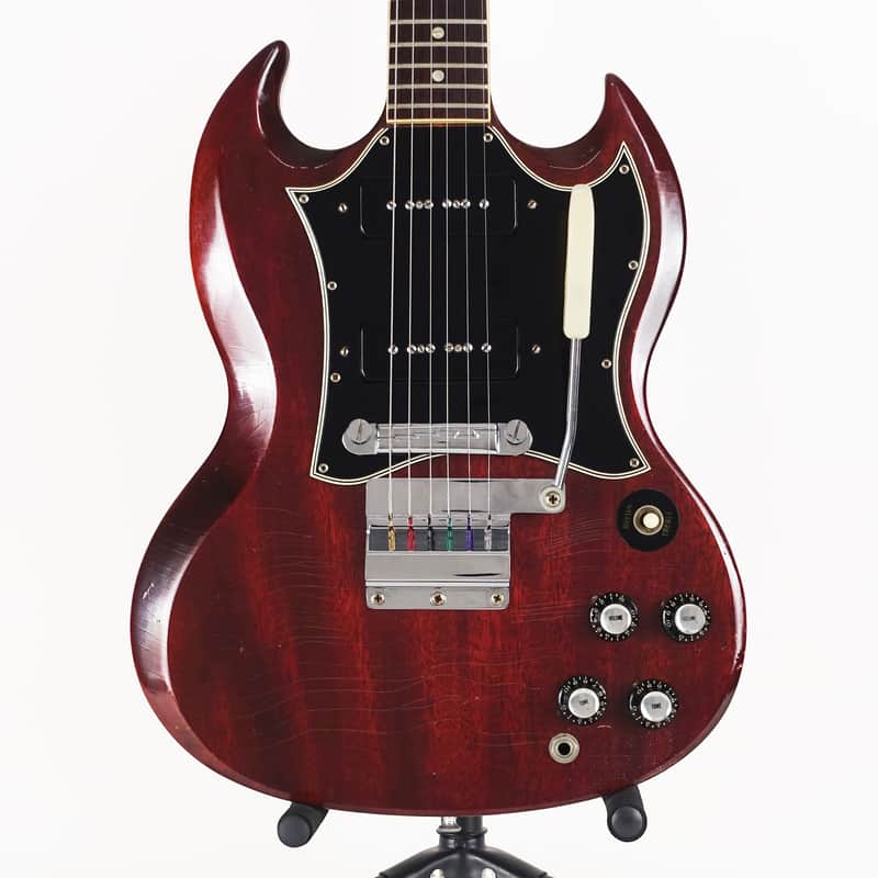 1967 Gibson SG Special Cherry Red with Vibrato & Original Case
