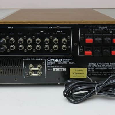 YAMAHA CA-810 INTEGRATED STEREO AMPLIFIER SERVICED RECAPPED LED's + BOX MINT image 14