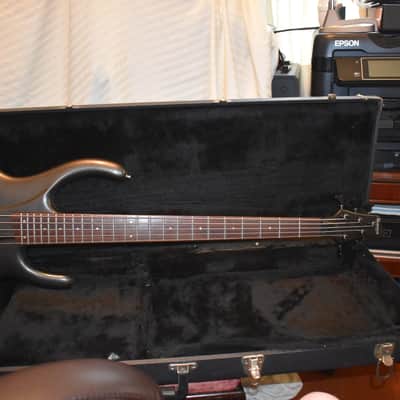 ibanez  edc 705 ergodyne 5 string bass guitar metallic grey image 10