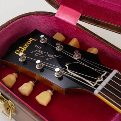 Gibson Custom Shop 1956 Les Paul Goldtop Reissue Murphy Lab Ultra Light Aged Electric Guitar, Rosewood Fingerboard, Double Gold image 5